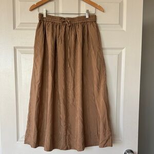 💯 silk J. Crew Skirt